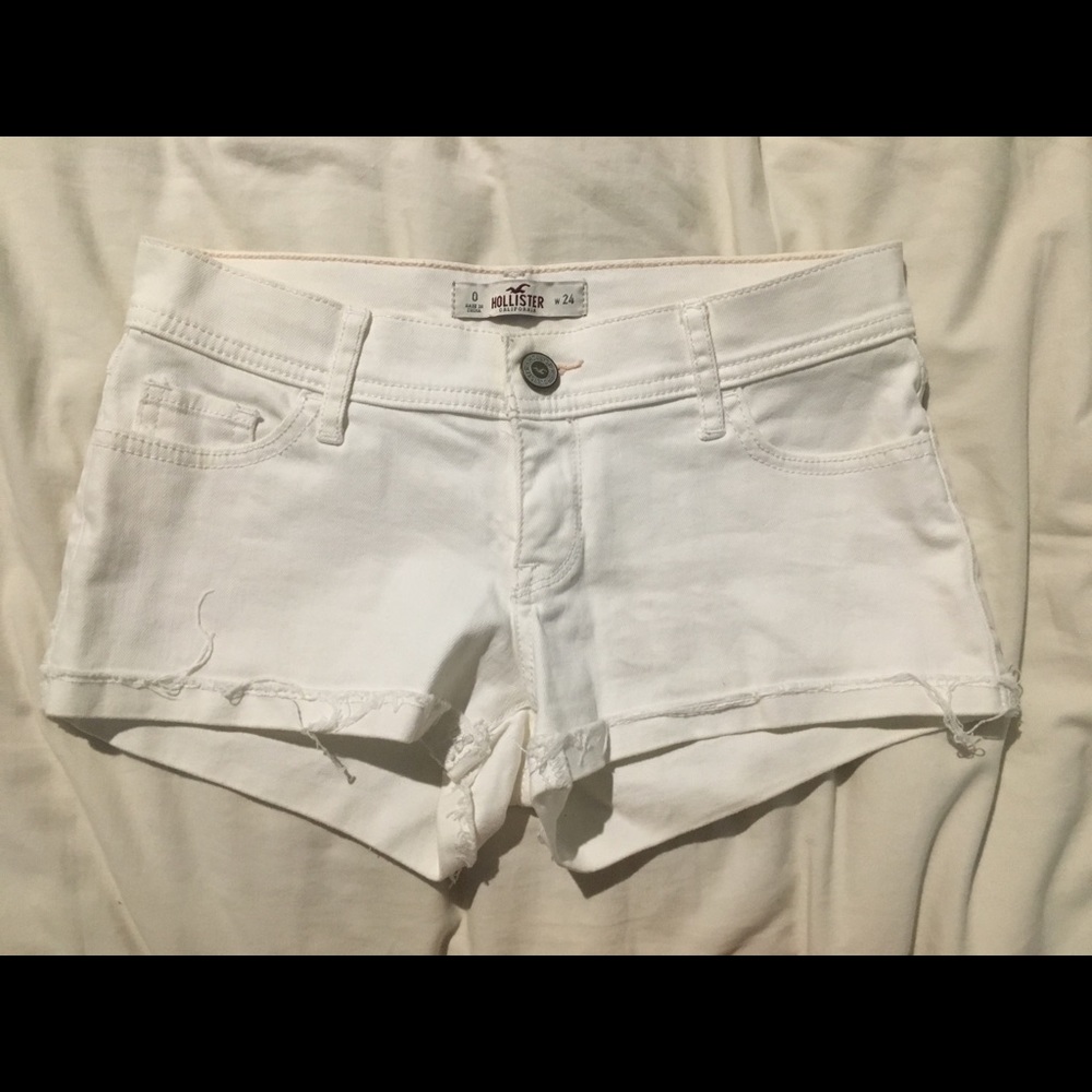 Hollister White Shorts | Size 0